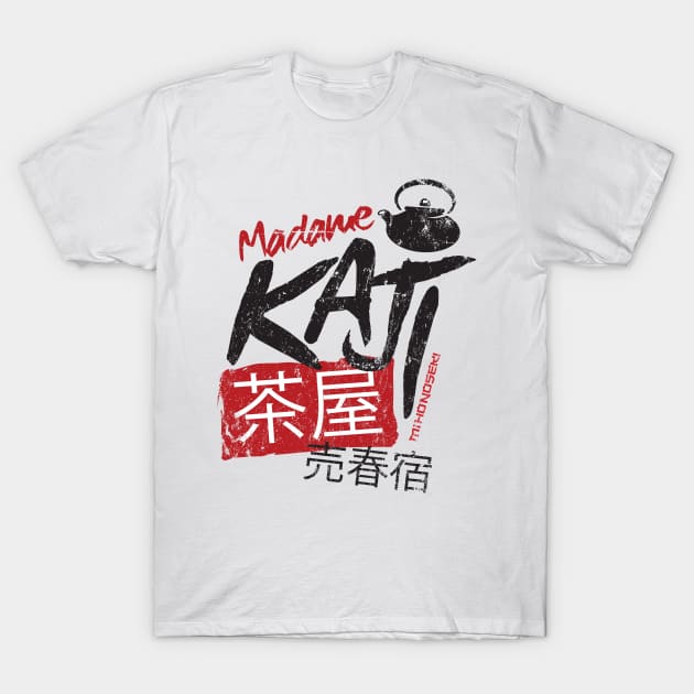 Madame Kaji Tea House & Brothel T-Shirt by MindsparkCreative